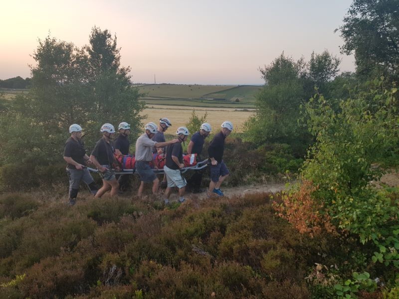Other image for Dramatic quarry rescue